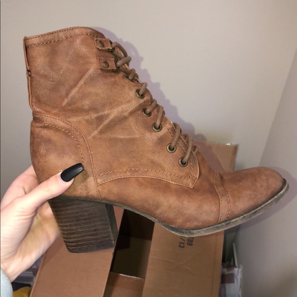 Brown boots